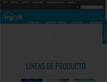 Tablet Screenshot of imptek.com